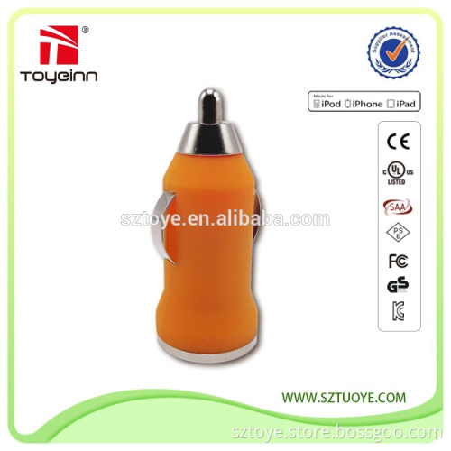 Colorful OEM logo Wholesale 2 usb car charger 2.1 a